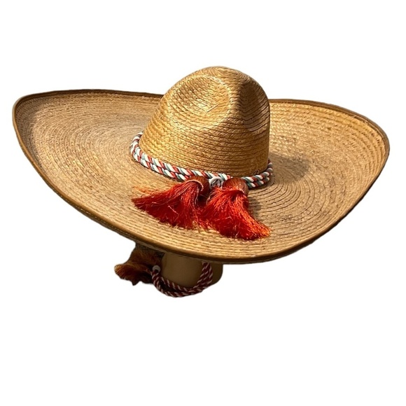 Hat, Sombrero, Federal Straw, Hallmark, Vintage, Provenance,, SIZE 7.5 - Picture 4 of 9
